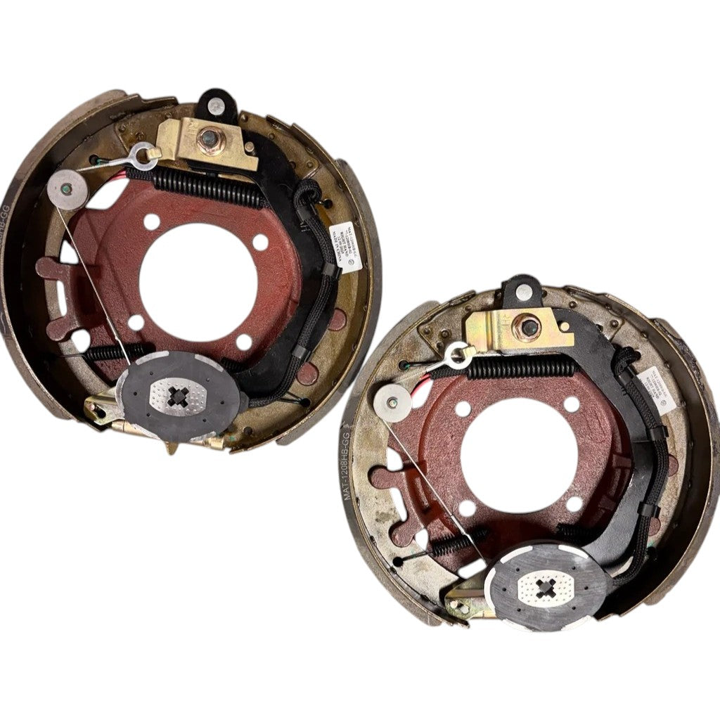 D80N Narrow 4-Wheel Brake & Hub Drum Kit 8-393 5/8" Studs 12-1/4" x 2-1/2" Self-Adjusting (D80N-4W-8393-1208HB-PACKX2)