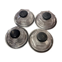 D80N Narrow 4-Wheel Brake & Hub Drum Kit 8-393 5/8" Studs 12-1/4" x 2-1/2" Self-Adjusting (D80N-4W-8393-1208HB-PACKX2)