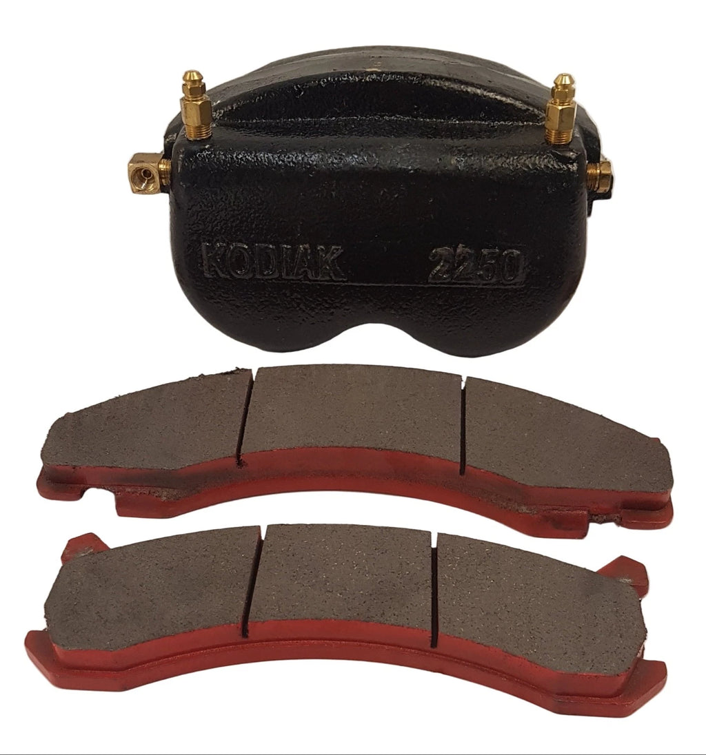 Kodiak Left Hand E-Coated Disc Brake Caliper Assembly 8K-14K Trailer Axle (DBC-2250-E-L)