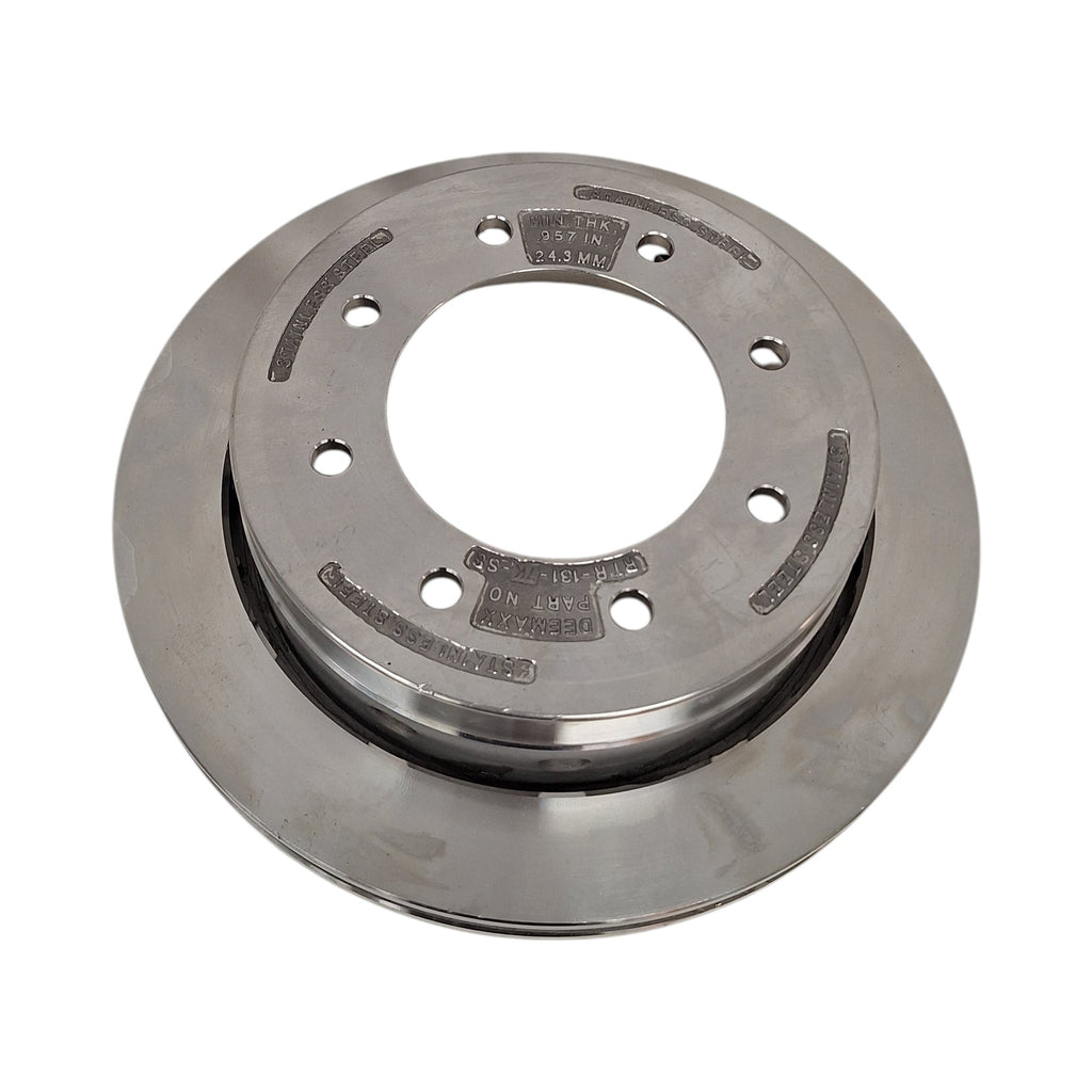 DeMaxx All-Stainless Disc Brake Kit 7,000 lb Axle, 13-1/8" Rotor, 8 on 6-1/2" (DBSO-7K-SS)