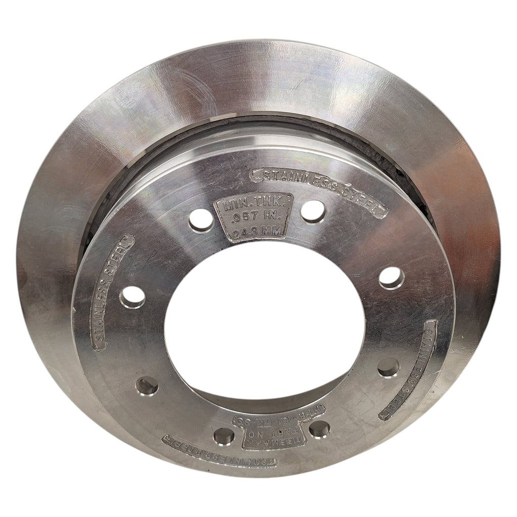 DeMaxx All-Stainless Disc Brake Kit 7,000 lb Axle, 13-1/8" Rotor, 8 on 6-1/2" (DBSO-7K-SS)