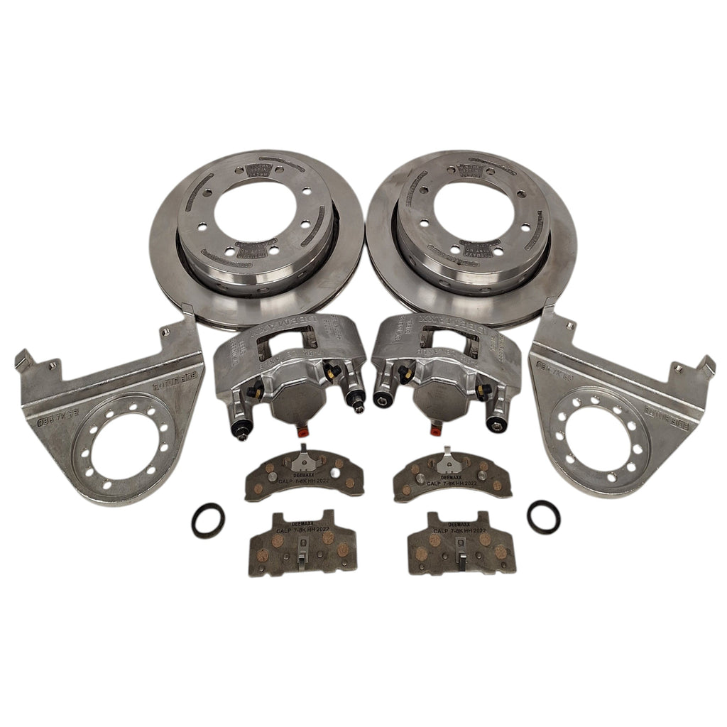DeMaxx All-Stainless Disc Brake Kit 7,000 lb Axle, 13-1/8" Rotor, 8 on 6-1/2" (DBSO-7K-SS)