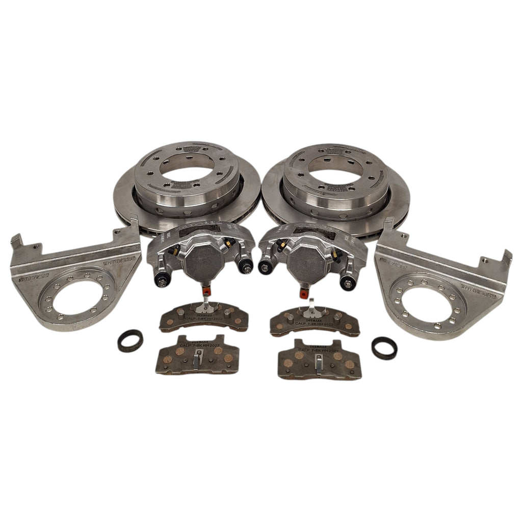 DeMaxx All-Stainless Disc Brake Kit 7,000 lb Axle, 13-1/8" Rotor, 8 on 6-1/2" (DBSO-7K-SS)