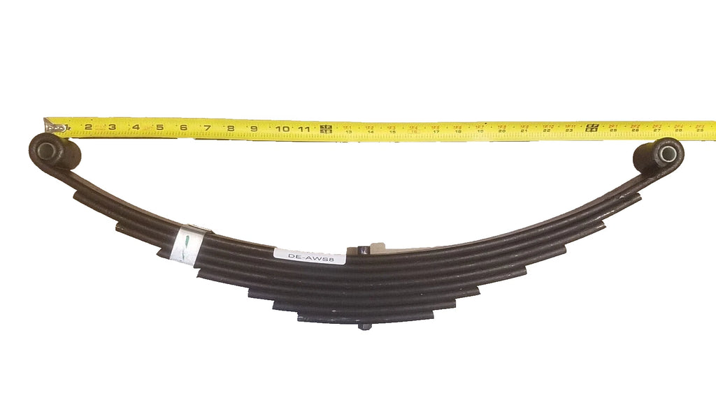 8 Leaf Double Eye Trailer Leaf Spring 26" Eye to Eye - 4,000 lb Capacity (DE-AWS8)