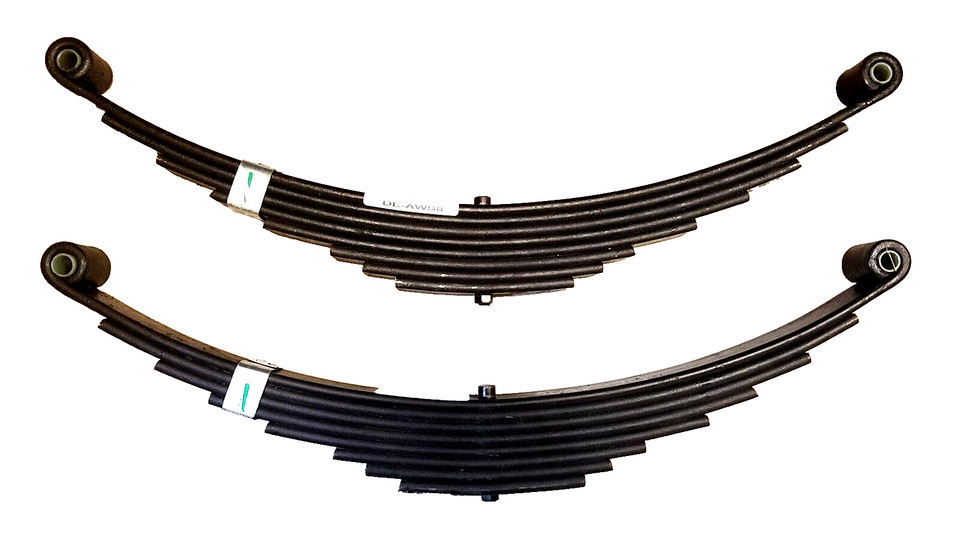 IN STORE PICKUP ONLY - 2 (TWO) Leaf Spring, 4000#, 8 Leaf, 26" Long Eye to Eye, 1.75" Wide, Trailer Leaf Spring, (DE AWS8-LOTOF2)