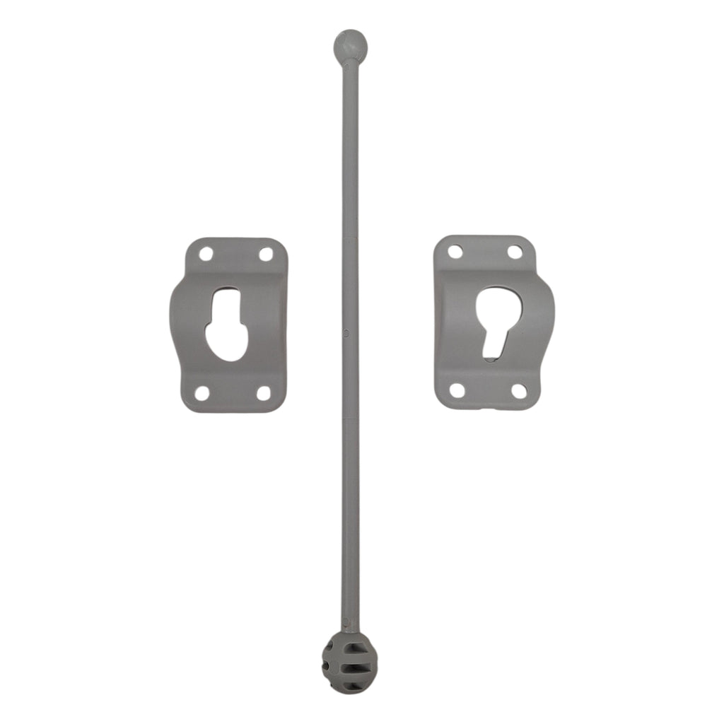 Trailer Cargo Door Hold Back Catch Camper 10" grey (DHB-10G)