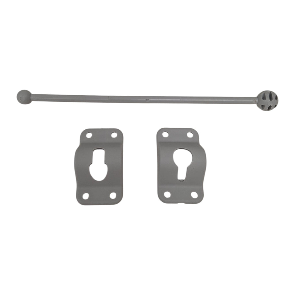 Trailer Cargo Door Hold Back Catch Camper 10" grey (DHB-10G)