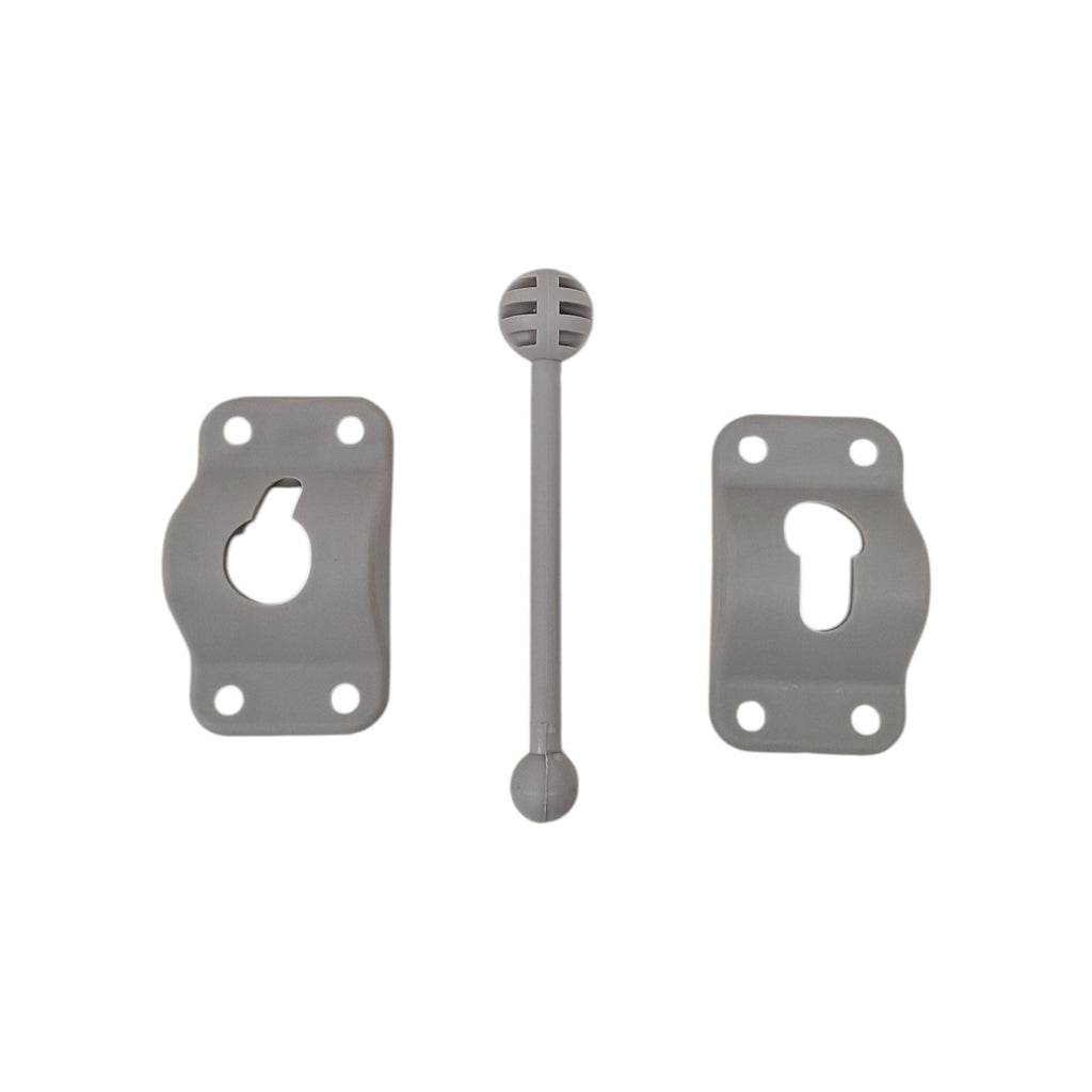 Trailer Cargo Door Hold Back Trailer Camper 4" Grey (DHB-4G)