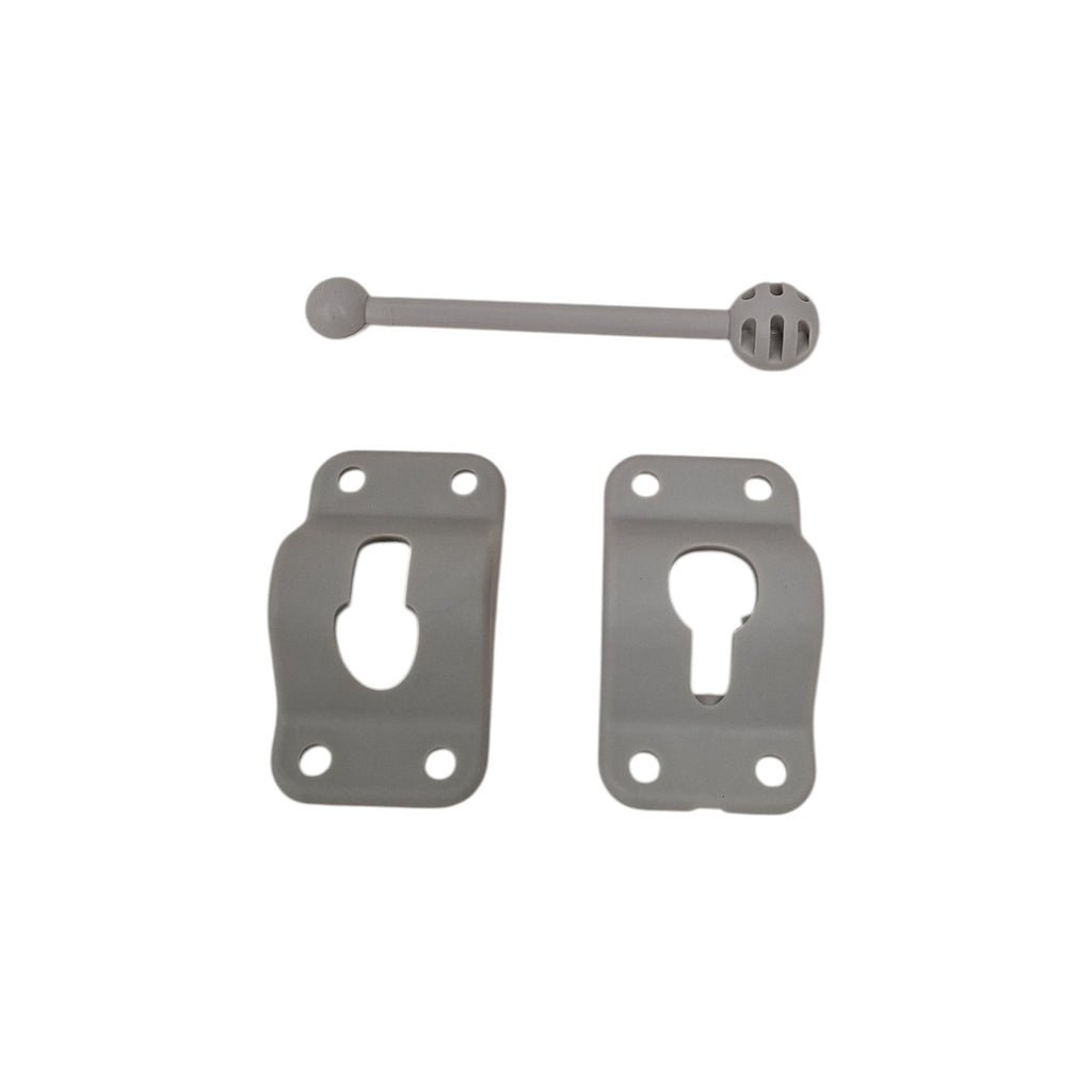 Trailer Cargo Door Hold Back Trailer Camper 4" Grey (DHB-4G)