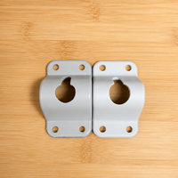 Trailer Cargo Door Hold Back Trailer Camper 4" Grey (DHB-4G)