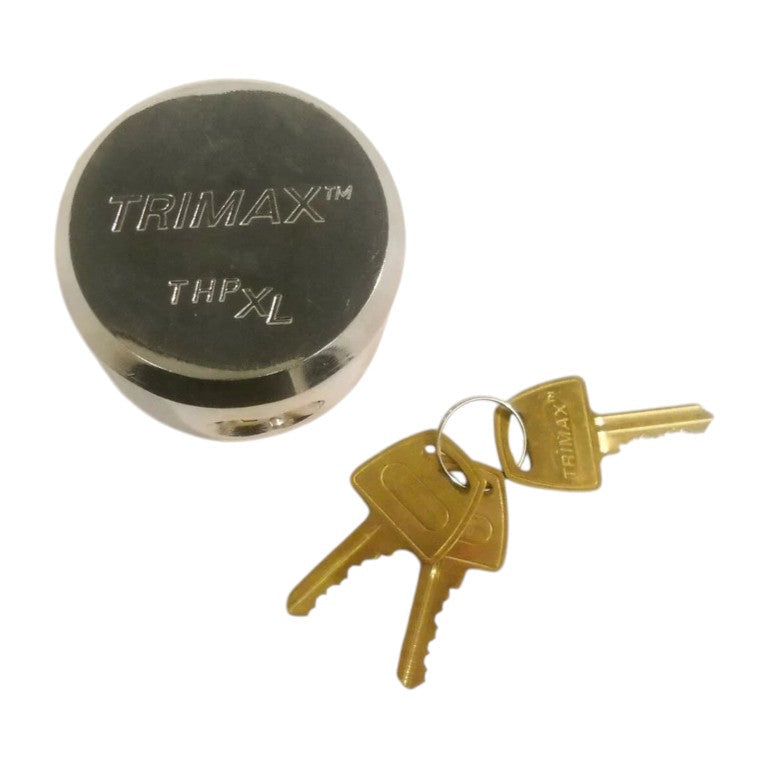 Trimax Maximum Security Hidden Shackle "Hockey Puck" Trailer Lock - Steel Body (DLHP)
