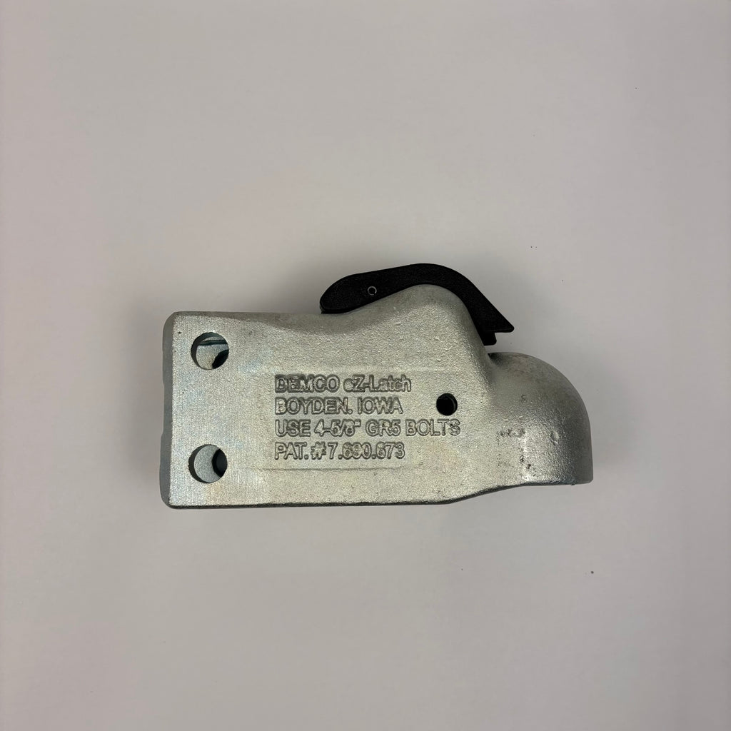 DM14040-95 Demco Trailer Coupler - Cast - Adjustable Channel - eZ-Latch - Zinc - 2-5/16" Ball - 21K (DM14040-95)