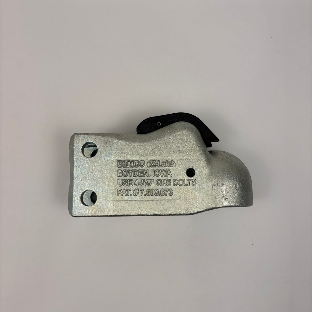 DM14040-95 Demco Trailer Coupler - Cast - Adjustable Channel - eZ-Latch - Zinc - 2-5/16" Ball - 21K (DM14040-95)