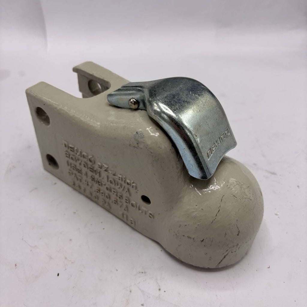 USA Made Demco Adjustable Channel Trailer Coupler Hitch EZLatch 2-5/16" Ball 21K (DM15791-97-KIT)