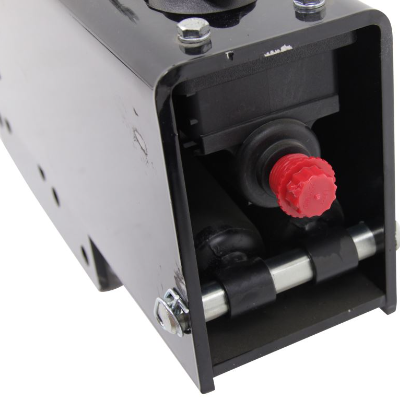 Surge Brake Actuator - 12,500 lbs GTW - 8" Adjustable Channel Down - Black Powder Coat (DM8101038)