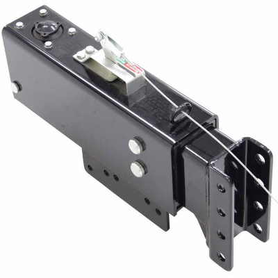 Surge Brake Actuator - 12,500 lbs GTW - 8" Adjustable Channel Down - Black Powder Coat (DM8101038)