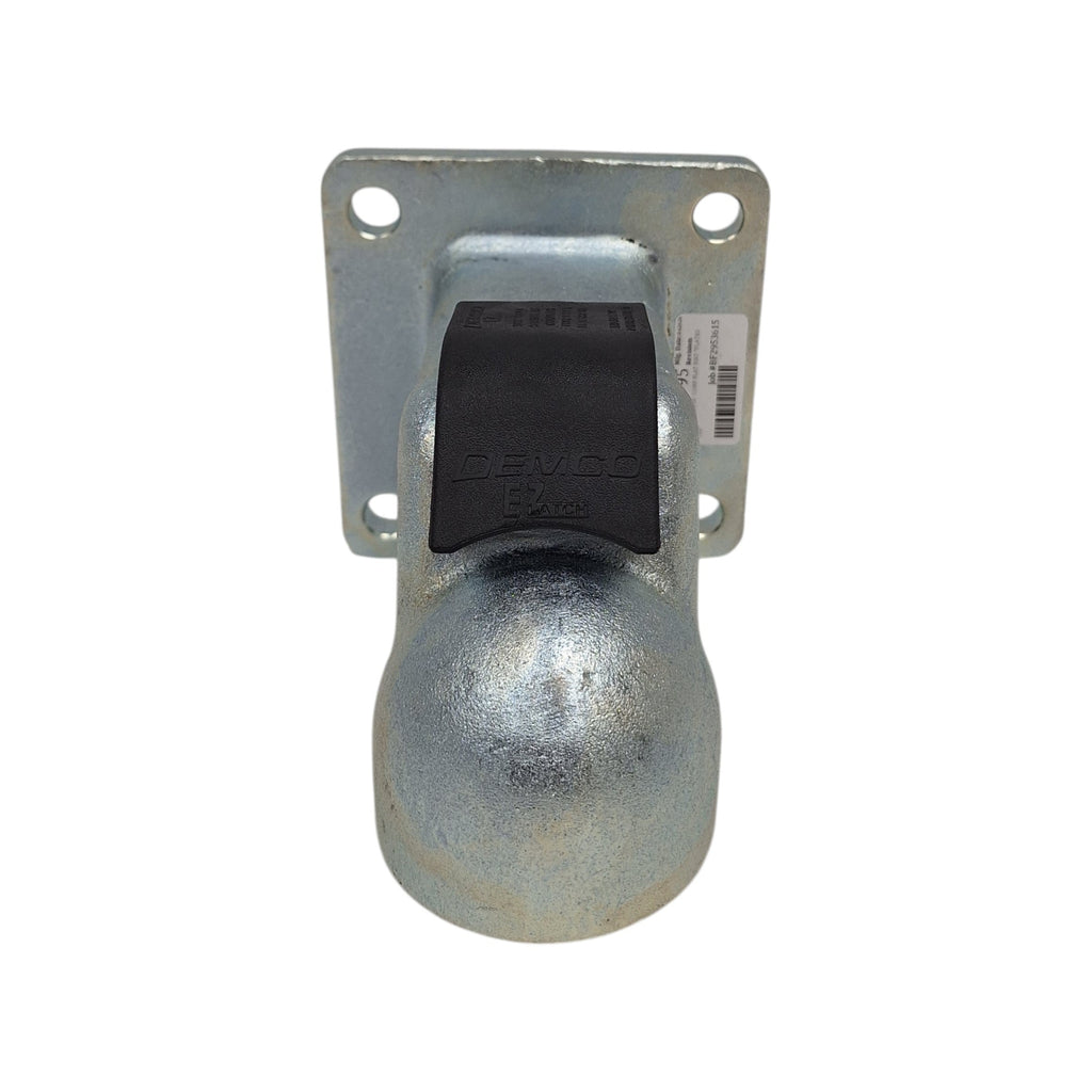 Demco Trailer Coupler - Cast - Flat Plate Mount EZ Latch (DM89FR)