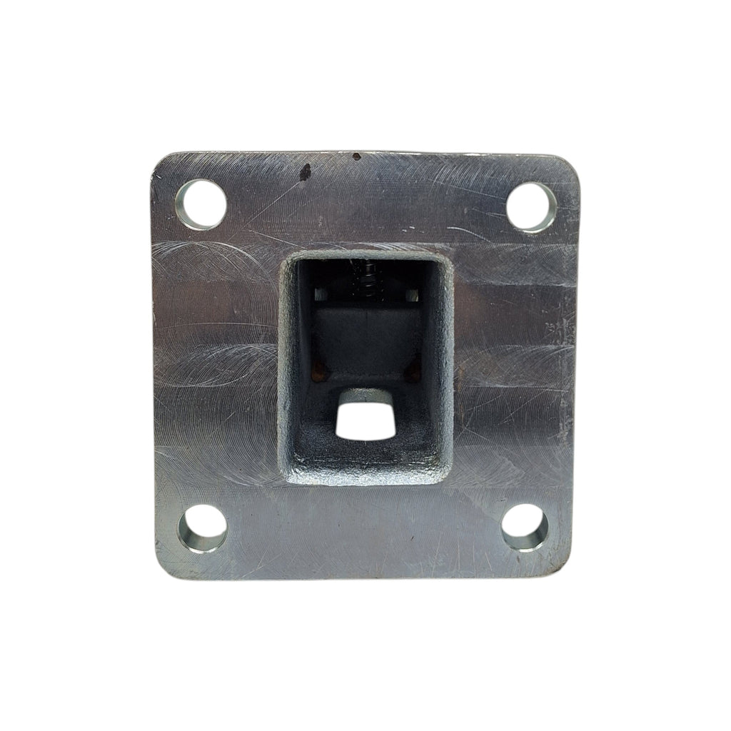 Demco Trailer Coupler - Cast - Flat Plate Mount EZ Latch (DM89FR)