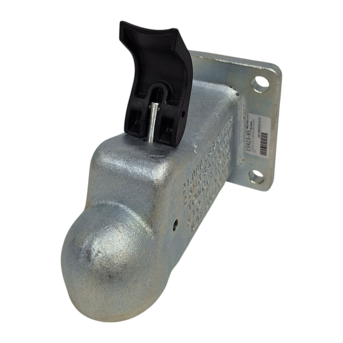 Demco Trailer Coupler - Cast - Flat Plate Mount EZ Latch (DM89FR)