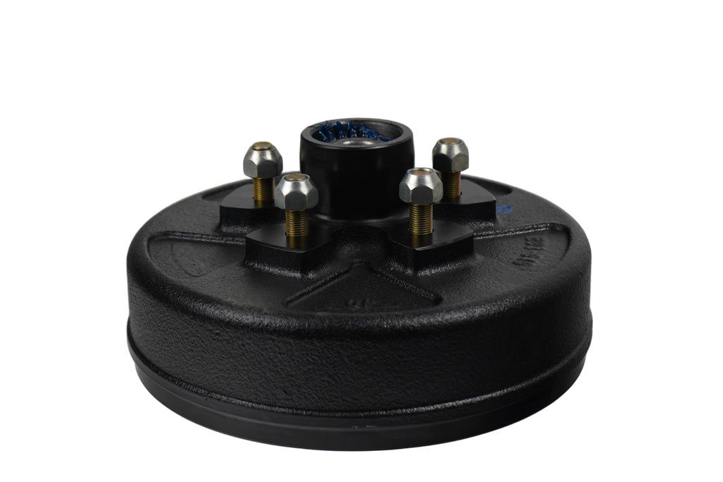 Pre-Greased 10" Hub Drum Kit, 3.5K, 5 x 4.5, 1/2" Studs (19-100)