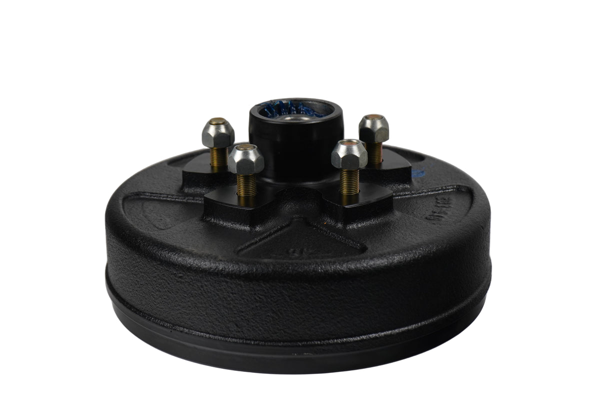 Pre-Greased 10" Hub Drum Kit, 3.5K, 5 x 4.5, 1/2" Studs (19-100)