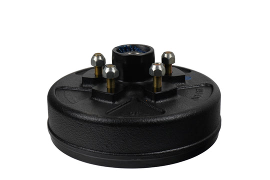 Pre-Greased 10" Hub Drum Kit, 3.5K, 5 x 4.5, 1/2" Studs (19-100)