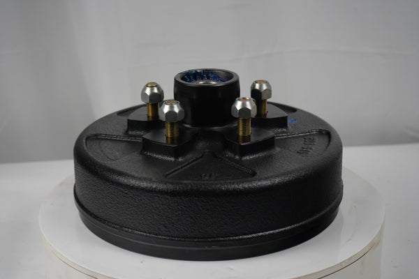 Pre-Greased 10" Hub Drum Kit, 3.5K, 5 x 4.5, 1/2" Studs (19-100)