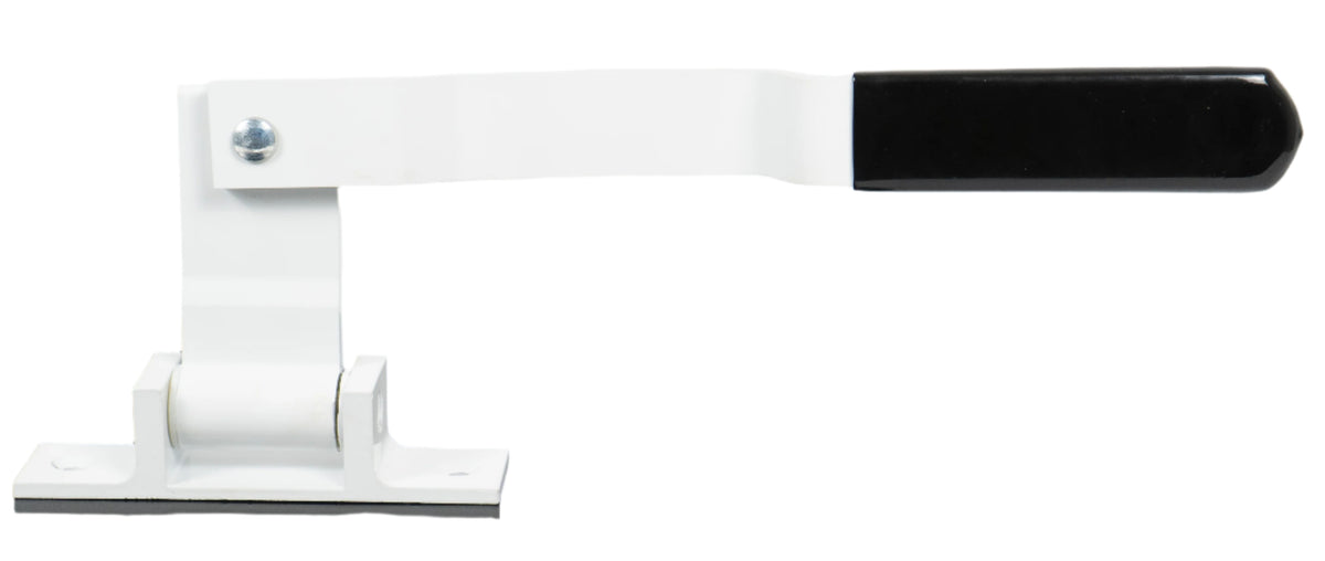 Trailer Swivel CamBar Assembly 2 Hole w/ Foam Pad Super Durable White Powder Coated (SCB-W2F)