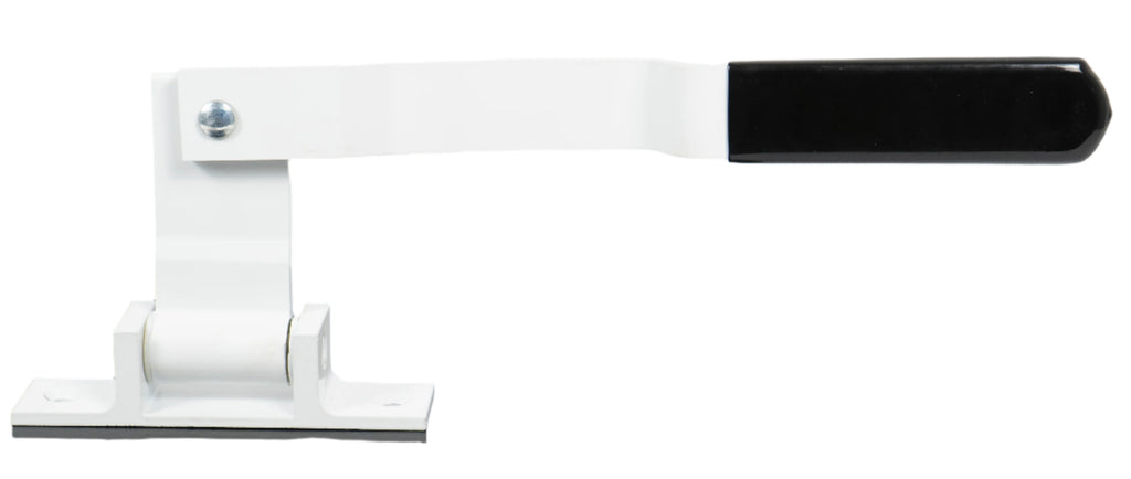 Trailer Swivel CamBar Assembly 2 Hole w/ Foam Pad Super Durable White Powder Coated (SCB-W2F)