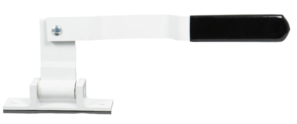 Trailer Swivel CamBar Assembly 2 Hole w/ Foam Pad Super Durable White Powder Coated (SCB-W2F)