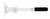 Trailer Swivel CamBar Assembly 2 Hole w/ Foam Pad Super Durable White Powder Coated (SCB-W2F)