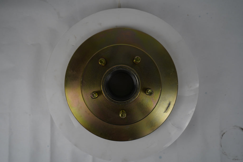 Vented 10" Trailer 4200# Hub Rotor Disc Brake 5 x 4.5 UFP DB35 Straight Spindle 008-442-05 (42082U)