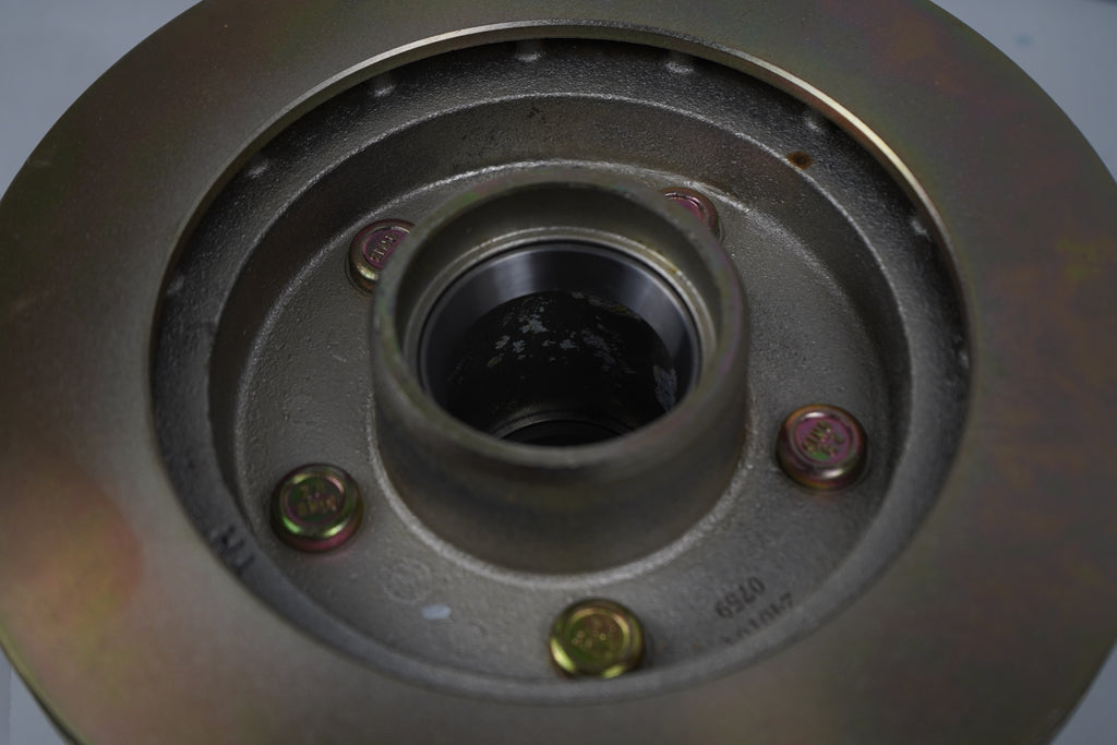 Vented 10" Trailer 4200# Hub Rotor Disc Brake 5 x 4.5 UFP DB35 Straight Spindle 008-442-05 (42082U)