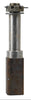 Square Bar Straight Spindle 2000# Trailer Axle Fits L44649 / 10-60 (SP-150BT16-SQ-KIT)