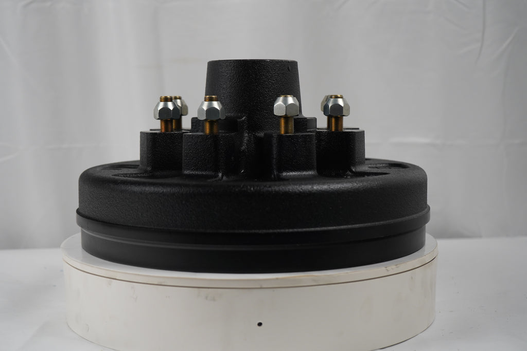 Pre-Greased 12" Hub Drum Kit, 7K, 8 x 6.5, 1/2" Studs (19-130)