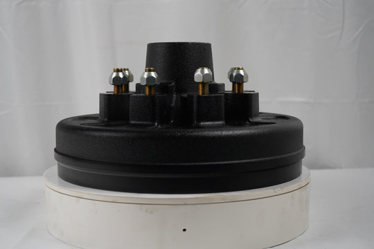 Pre-Greased 12" Hub Drum Kit, 7K, 8 x 6.5, 1/2" Studs (19-130)
