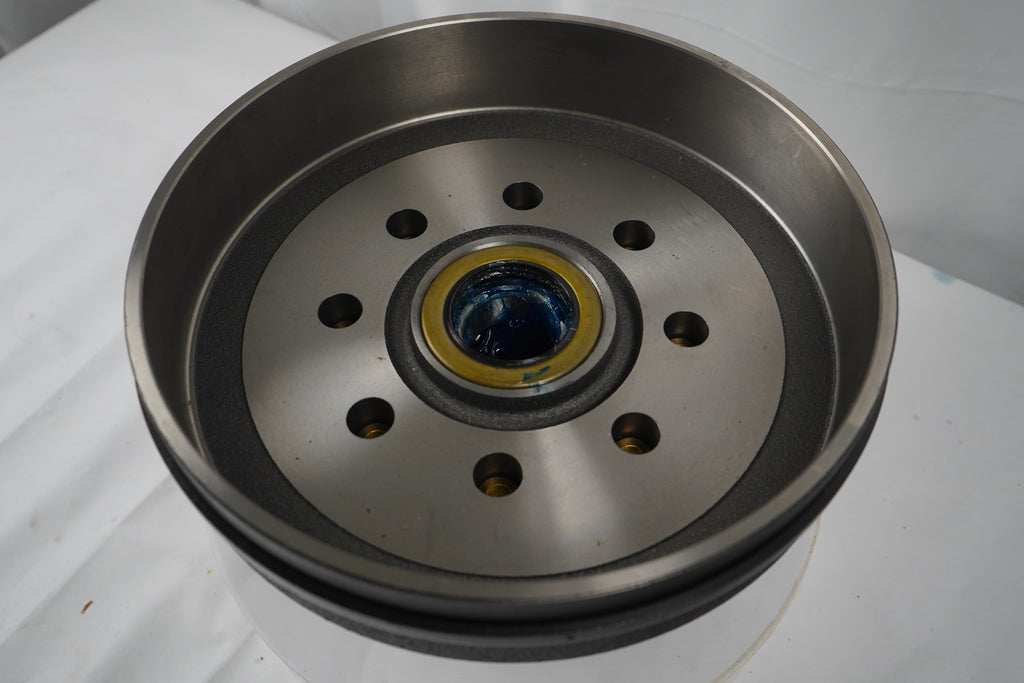 Pre-Greased 12" Hub Drum Kit, 7K, 8 x 6.5, 1/2" Studs (19-130)