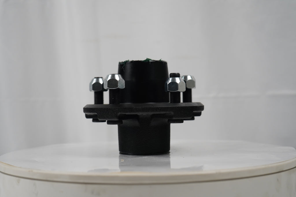 Pre-Greased Idler Hub Kit fits 2000# Trailer Axles 5x4.5 Bearings Seal Cap (17-105)