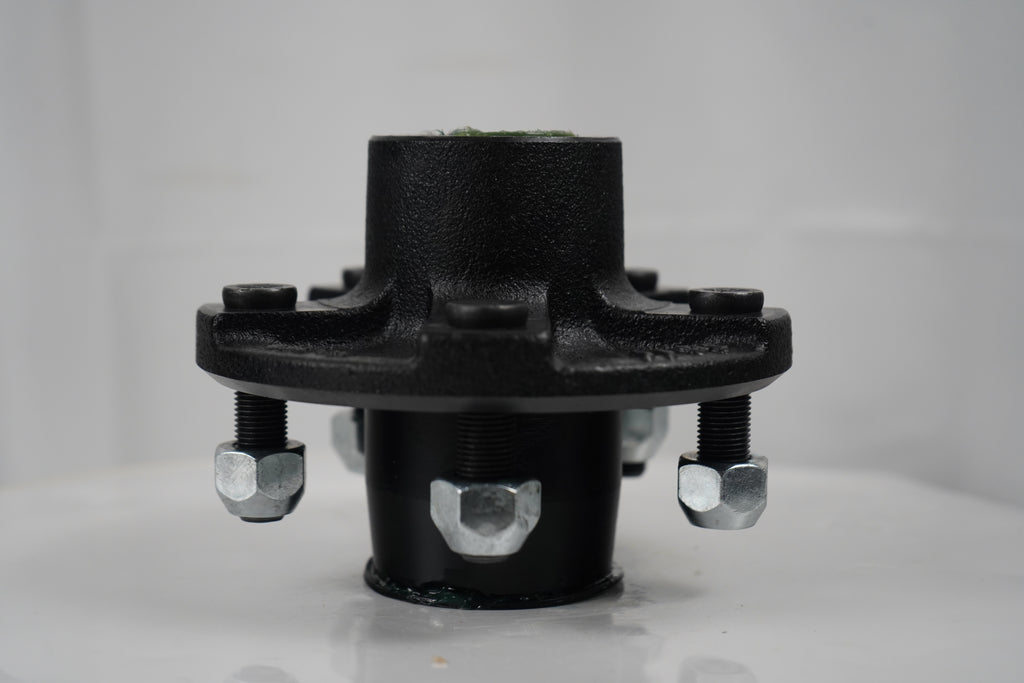 Pre-Greased Idler Hub Kit fits 2000# Trailer Axles 5x4.5 Bearings Seal Cap (17-105)