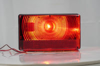 Trailer Stop Turn Tail Light – Curb Side (Right) – Jammy J-70 Box Style Red Lamp