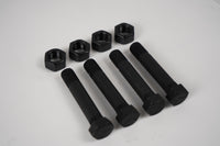 4 Pack 3" Standard Shackle Bolts with Locknuts fits Dexter Trailer Axle Axel (9163B-KITX4)