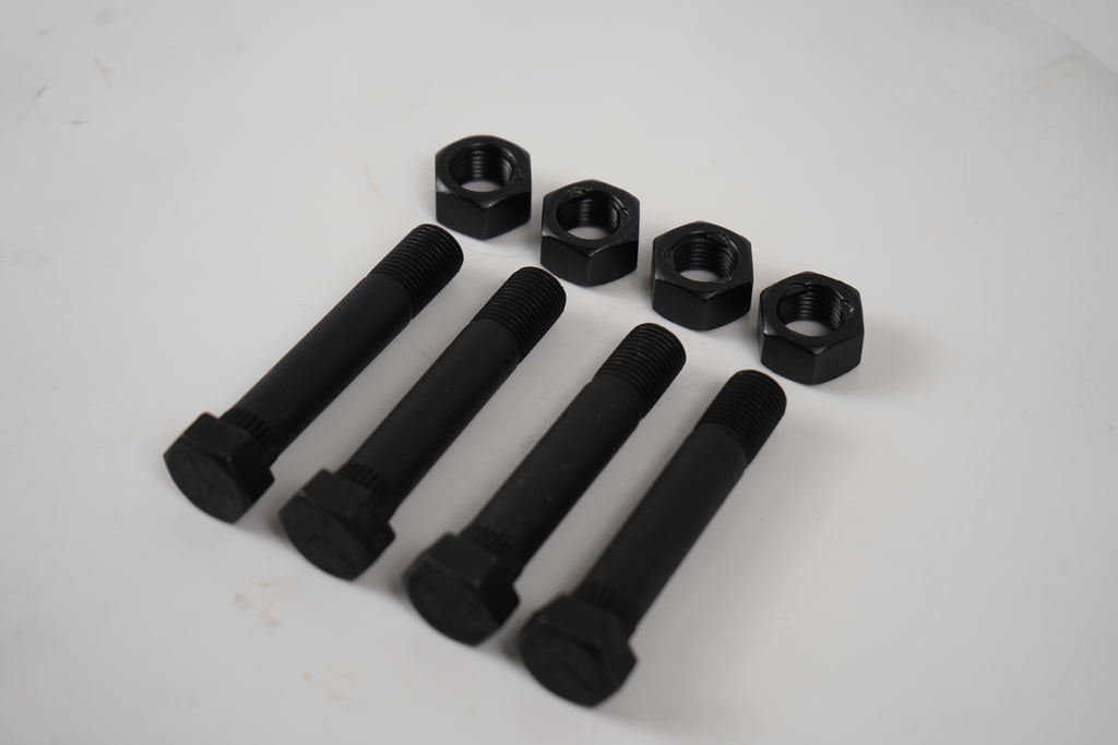 4 Pack 3" Standard Shackle Bolts with Locknuts fits Dexter Trailer Axle Axel (9163B-KITX4)