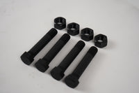 4 Pack 3" Standard Shackle Bolts with Locknuts fits Dexter Trailer Axle Axel (9163B-KITX4)