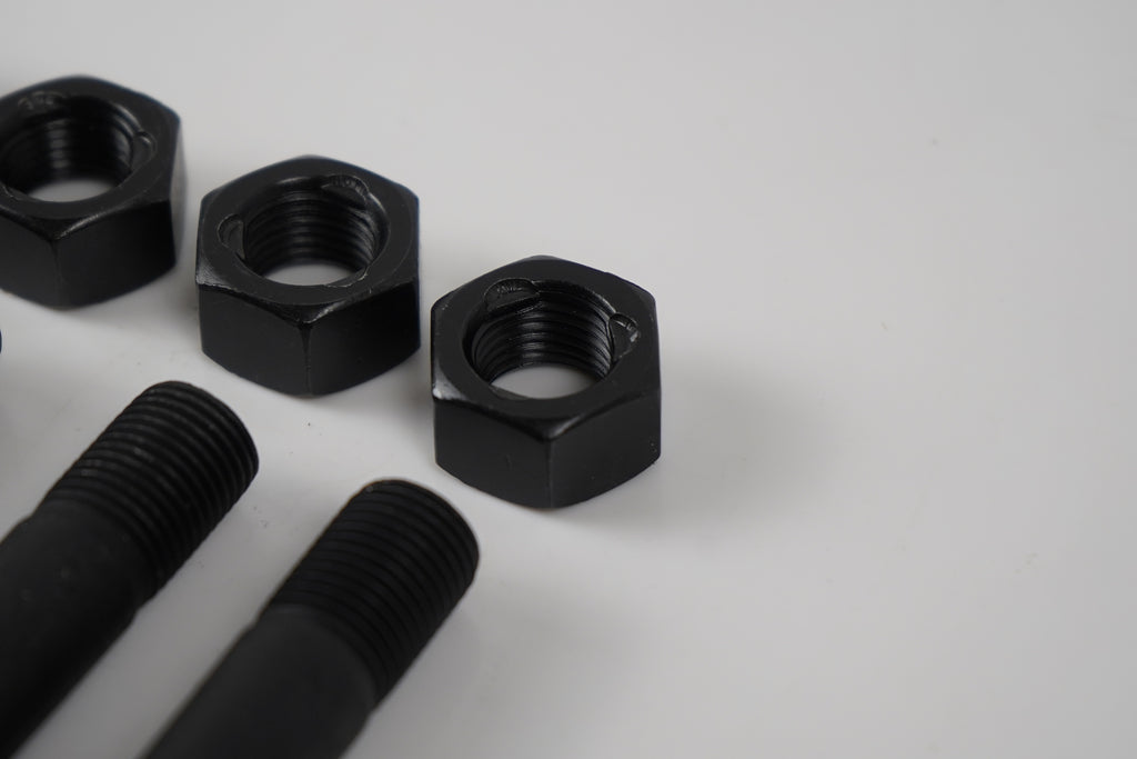 4 Pack 3" Standard Shackle Bolts with Locknuts fits Dexter Trailer Axle Axel (9163B-KITX4)