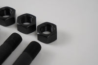 4 Pack 3" Standard Shackle Bolts with Locknuts fits Dexter Trailer Axle Axel (9163B-KITX4)