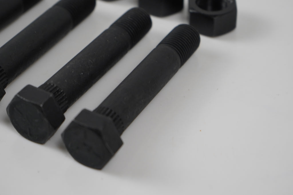 4 Pack 3" Standard Shackle Bolts with Locknuts fits Dexter Trailer Axle Axel (9163B-KITX4)