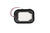 Jammy 3" x 5" Red LED Stop Turn Tail Lamp Kit 15 Diodes Black Grommet  3 Way PL-3 Female Connector (J-35-RK)