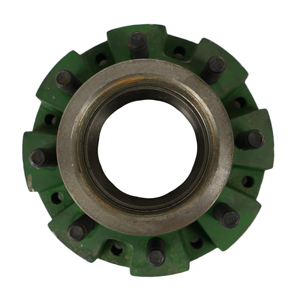 12,000#  Hub Only 12k 4.88 Pilot 8x6.5 Quality and Rockwell Trailer Axle Wheel (812865-A-1)