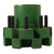 12,000#  Hub Only 12k 4.88 Pilot 8x6.5 Quality and Rockwell Trailer Axle Wheel (812865-A-1)