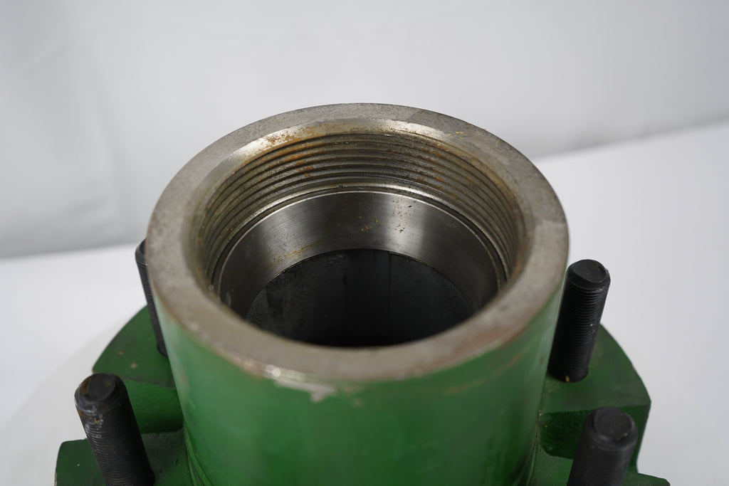 12,000#  Hub Only 12k 4.88 Pilot 8x6.5 Quality and Rockwell Trailer Axle Wheel (812865-A-1)